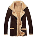 Men's Thickened Faux Fur Winter Coat Jacket