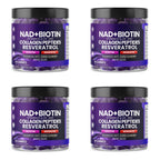 NAD+ and Biotin Hair Skin Nails Support Dietary Supplement Gummies