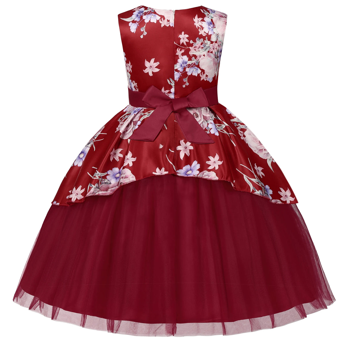 Girls' Tea-Length Flower Girl Dress Formal Party