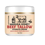 Manuka Honey Beef Tallow Face Cream Moisturizer