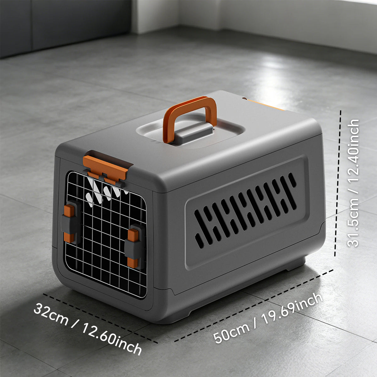 Large Capacity Pet Travel Carrier Box for Cats Dogs