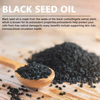 Black Seed Oil Immune Support Dietary Supplement Capsules