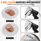 Electric Shawarma Knife and Commercial Gyro Cutter 80W