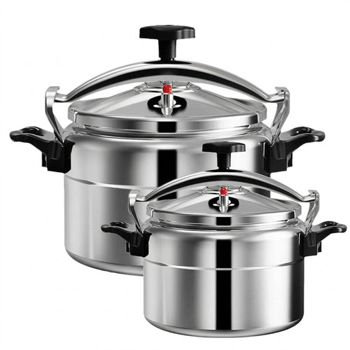 Aluminum Stovetop Pressure Cooker with Safety Lock for Gas Stove