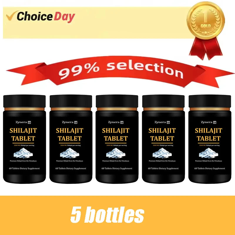 Shilajit Stamina Muscle Support Dietary Supplement Tablets