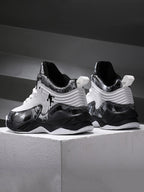 Kids' Breathable Non-Slip Lace-Up Basketball Sneakers