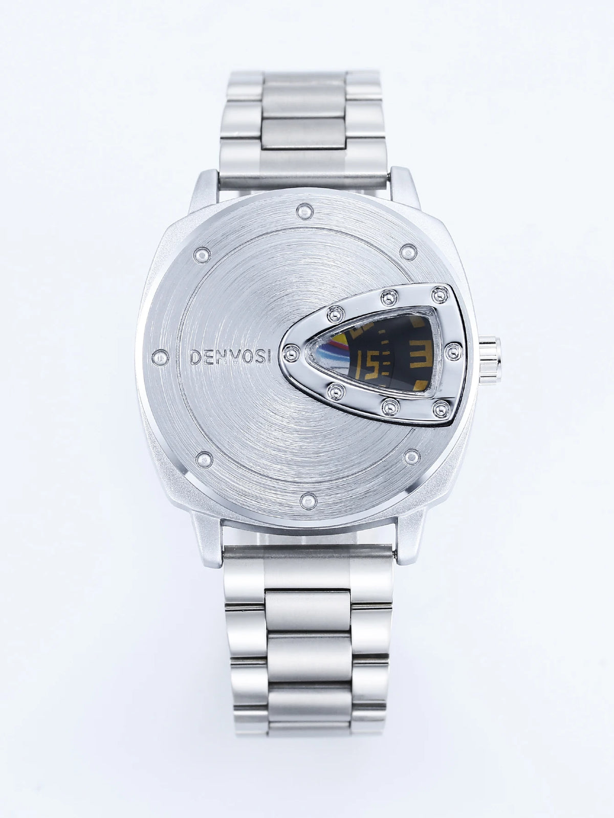 Men's Creative Triangular Dial Quartz Watch