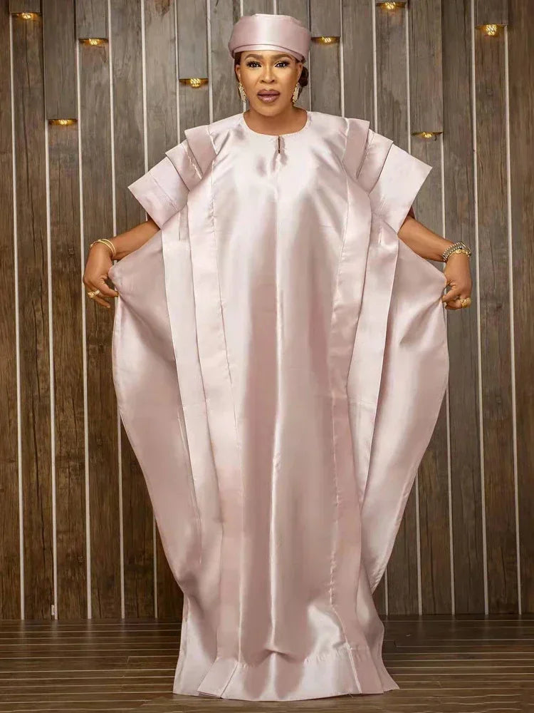 Women's Plus Size African Traditional Kaftan Boubou Maxi Dress