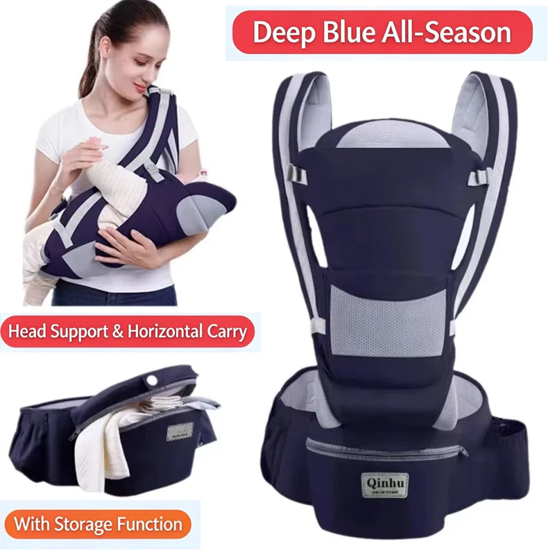 Ergonomic Newborn Baby Carrier Backpack