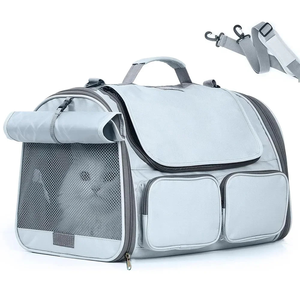Portable Foldable Pet Travel Carrier Bag for Cats Dogs