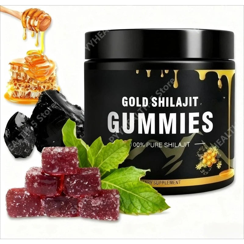 Shilajit Manuka Honey Cognitive Wellness Dietary Supplement Gummies