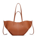 Women's Wing Large Capacity PU Leather Commuter Tote Bag