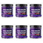 NAD+ and Biotin Hair Skin Nails Support Dietary Supplement Gummies