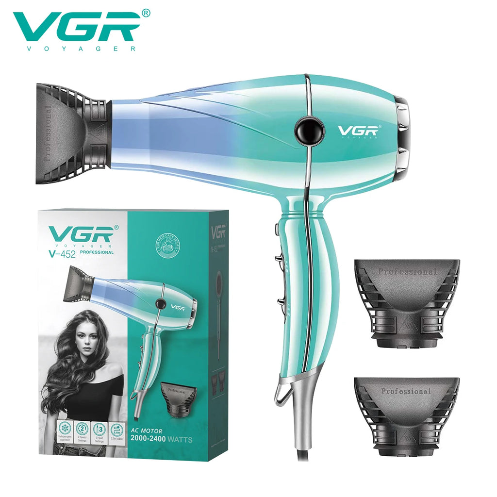 Professional Negative Ion Ceramic Hair Dryer V-452