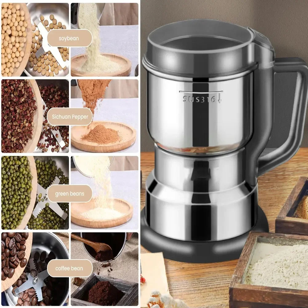 Multifunctional Electric Coffee Beans Nuts and Spices Grinder