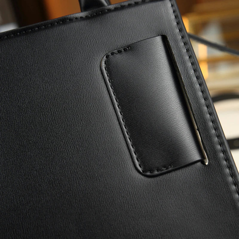 Women's Solid Color Square Buckle Crossbody Shoulder Bag