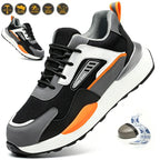 Men's Steel Toe Anti-Puncture Breathable Work Sneakers