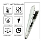 3D Grid Hair Crimper Ceramic Volumizing Waver