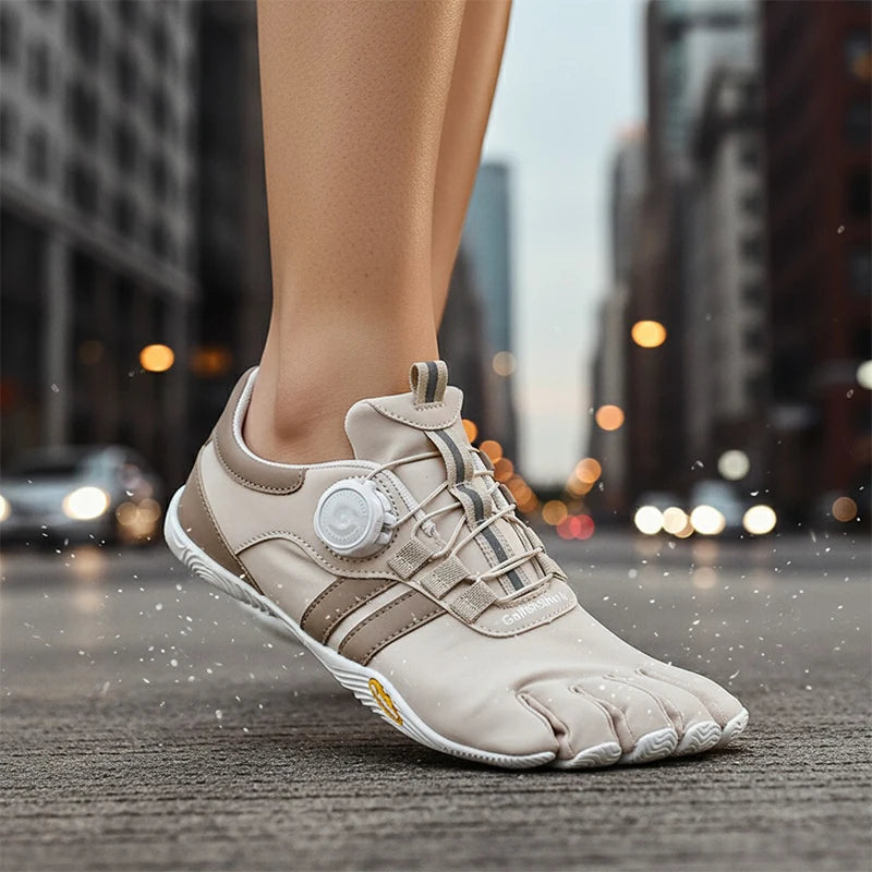 Men's Five Finger Barefoot Quick-Adjust BOA Split-Toe Sneakers