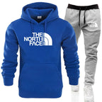 Men's Printed Hoodie and Pants Set