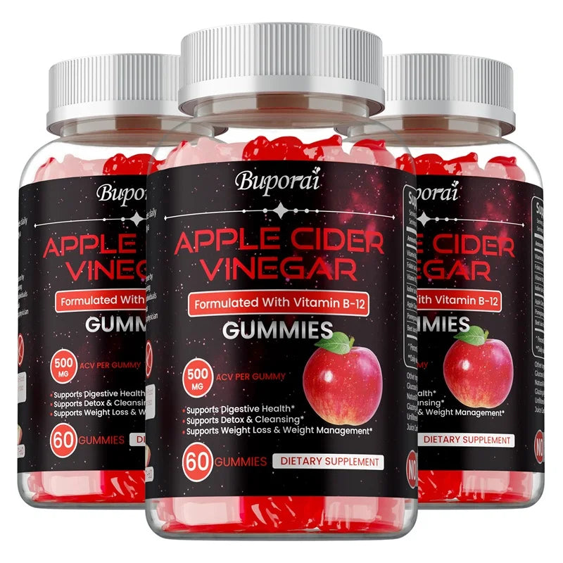 Apple Cider Vinegar Weight Management Detox Dietary Supplement Gummies