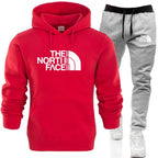 Men's Printed Hoodie and Pants Set