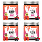 Biotin Gummies 5000 mcg Hair Skin Nails Support Vegan 30 Count