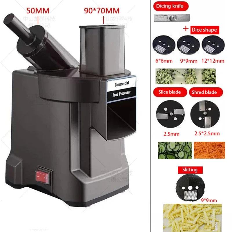 220V Multifunctional Electric Vegetable Chopper and Food Processor