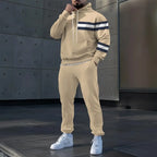 Men's Casual Hooded Sportswear Tracksuit Set