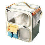Expandable Large Capacity Breathable Pet Carrier Backpack for Cats Dogs
