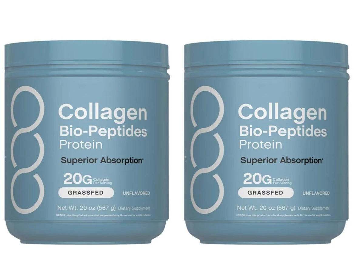 Collagen Peptides Powder Hydrolyzed Protein Unflavored 20 oz