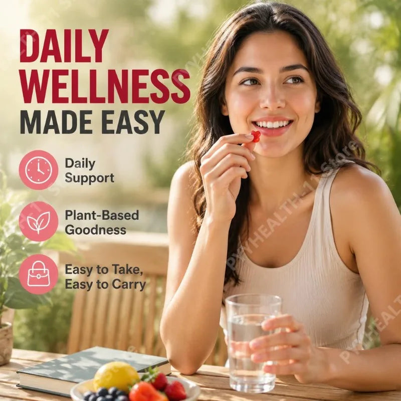 Cranberry Urinary Tract Health Support Dietary Supplement Gummies