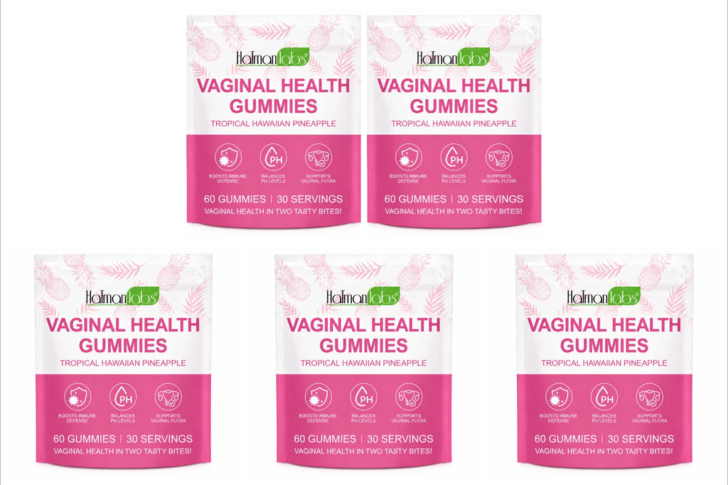 Vaginal Probiotic pH Balance Immune Support Dietary Supplement Gummies