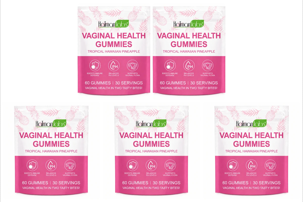Vaginal Probiotic pH Balance Immune Support Dietary Supplement Gummies