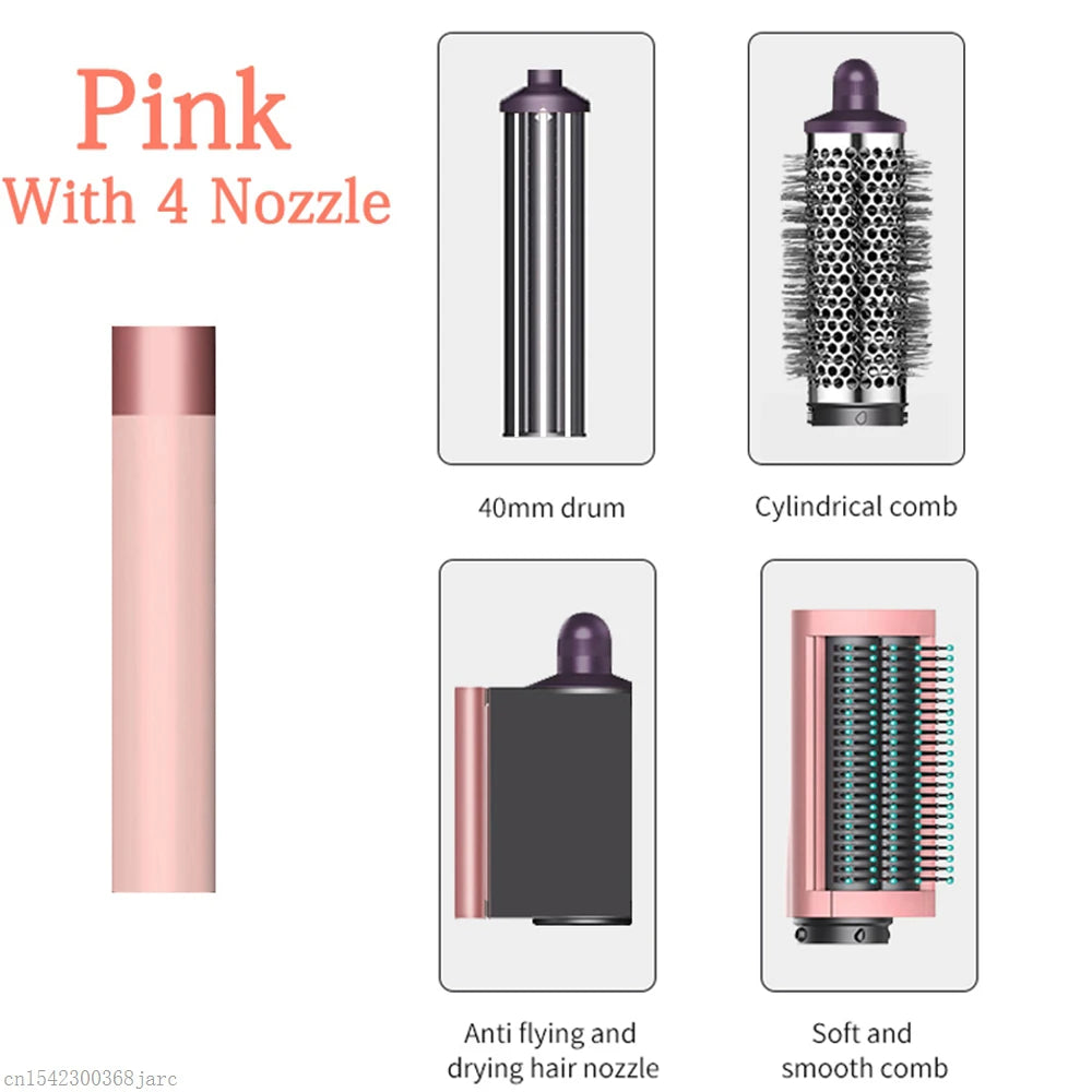 Professional Multi Hair Styler and Hot Air Brush Dryer X9