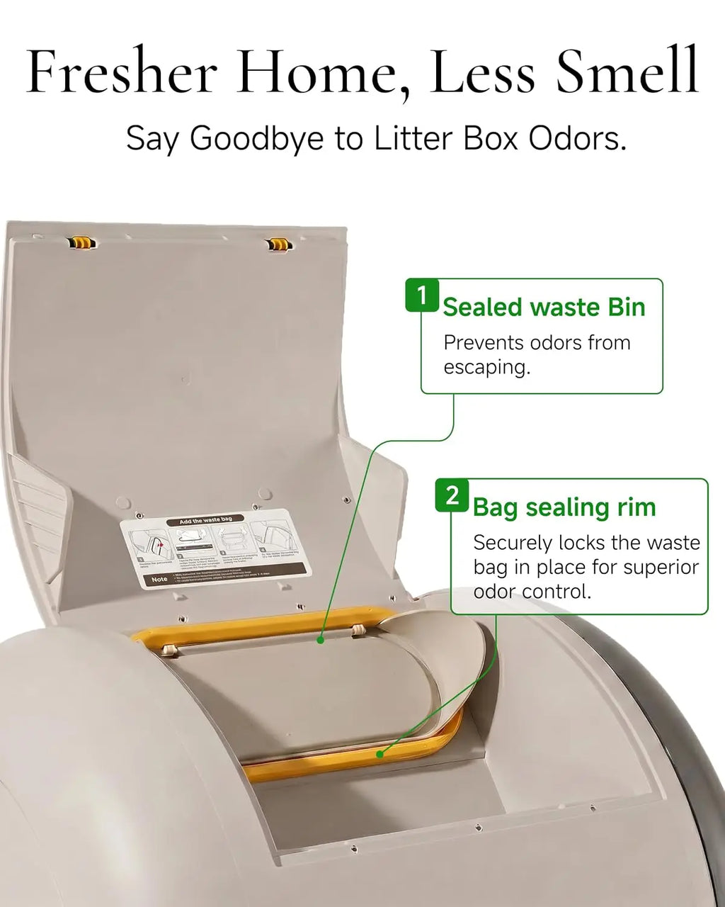 Automatic Self Cleaning Cat Litter Box for Cats