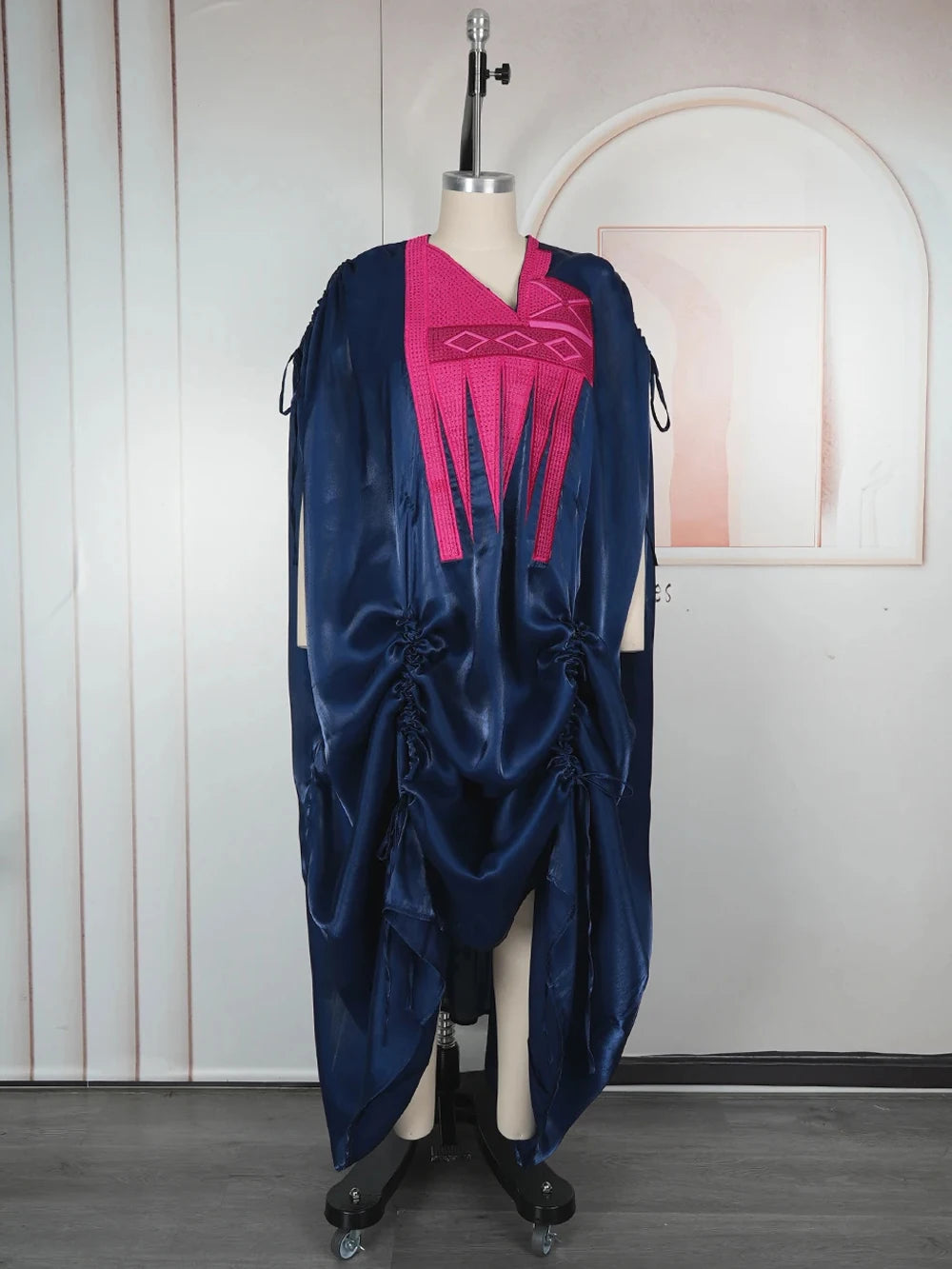 Women's African Traditional Kaftan Abaya Evening Long Dress