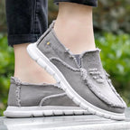 Women's Daisy Embroidery Denim Canvas Sneakers