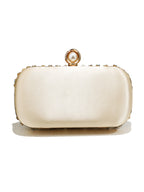 Women's Luxury Pearl Beading Evening Clutch Bag