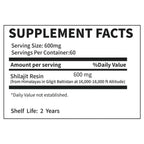 Pure Himalayan Shilajit Energy & Immune Support Dietary Supplement Resin
