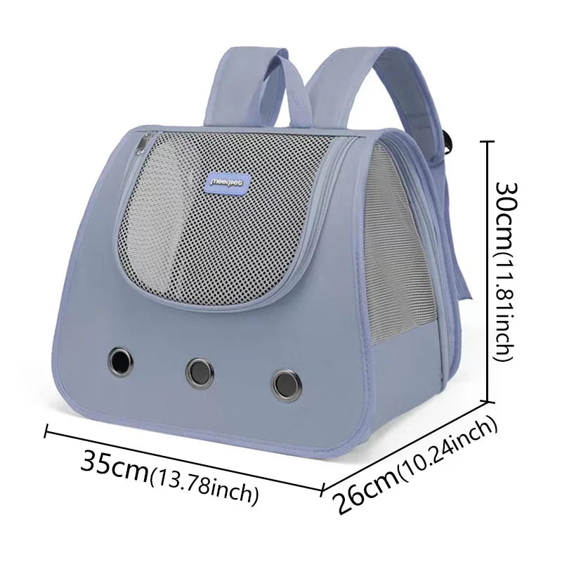 Portable Breathable Pet Carrier Backpack for Cats Dogs