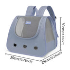 Portable Breathable Pet Carrier Backpack for Cats Dogs