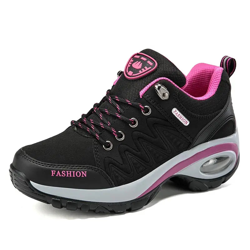 Women's Platform Non-Slip Low Top Running Shoes