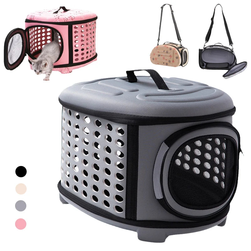 Breathable EVA Pet Carrier Sling Bag for Cats Dogs