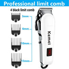 Men Professional Cordless Hair Clipper Rechargeable Trimmer 809A