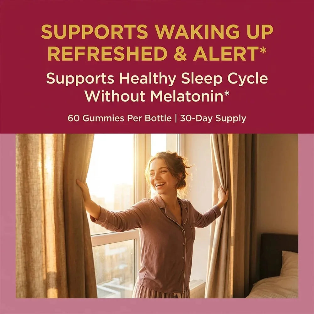 L-Theanine and Herbal Blend Sleep Support Dietary Supplement Gummies