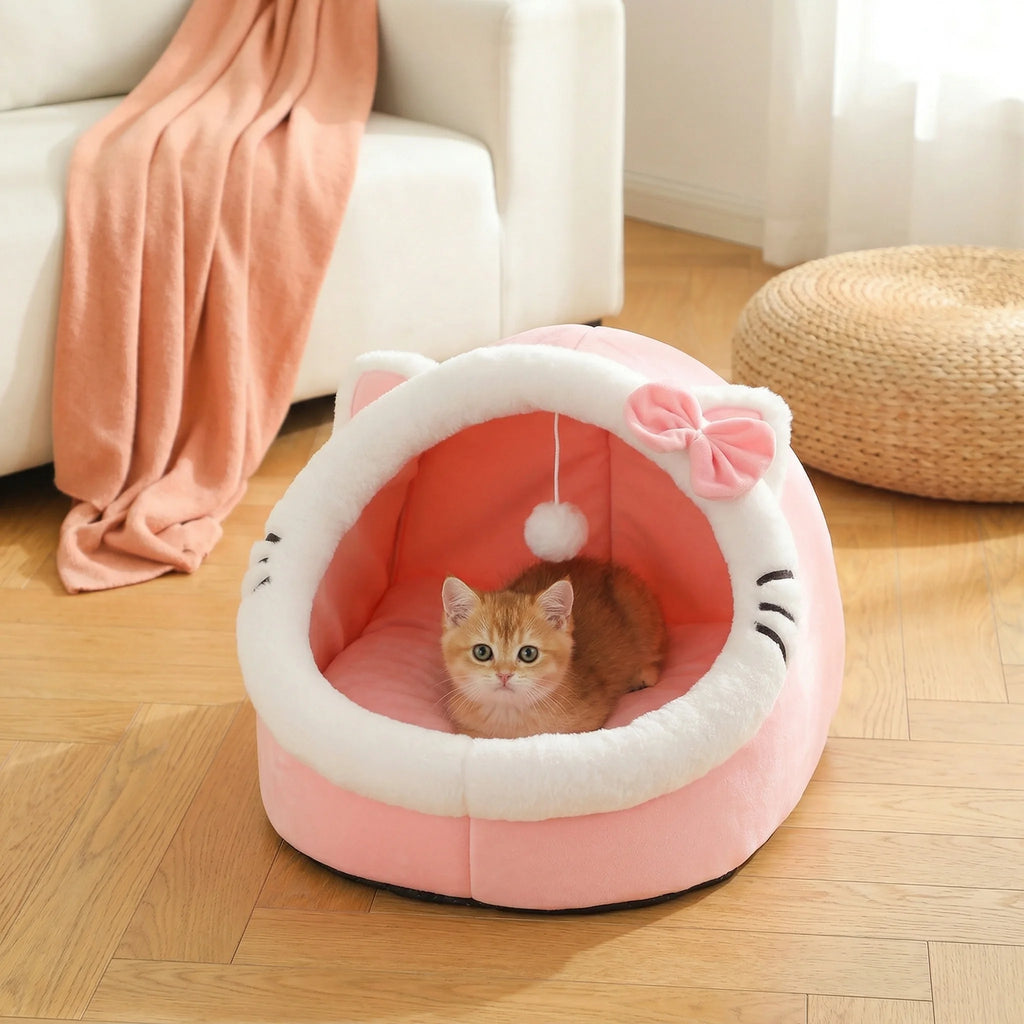 Universal Soft Cave Bed House for Cats Dogs