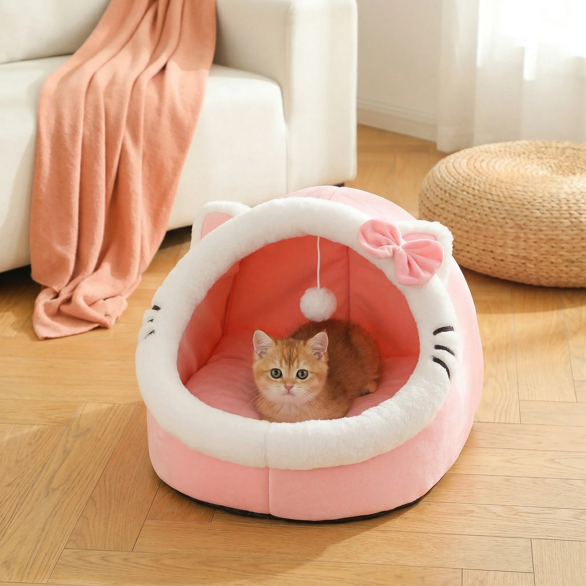 Universal Soft Cave Bed House for Cats Dogs