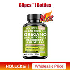 Oregano Oil Black Seed Oil Capsules Immune Digestive Support