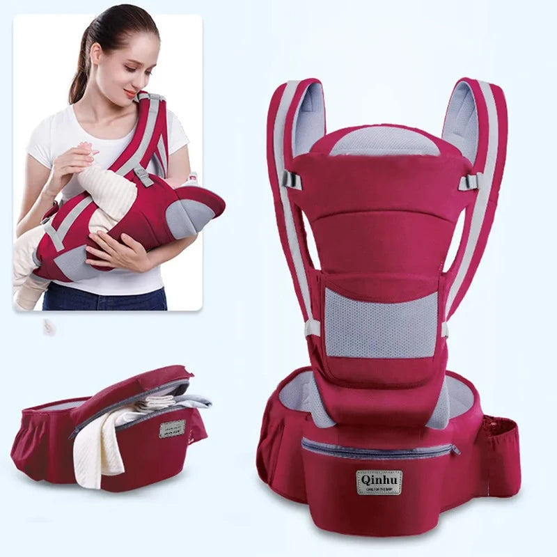 Ergonomic Newborn Baby Carrier Backpack